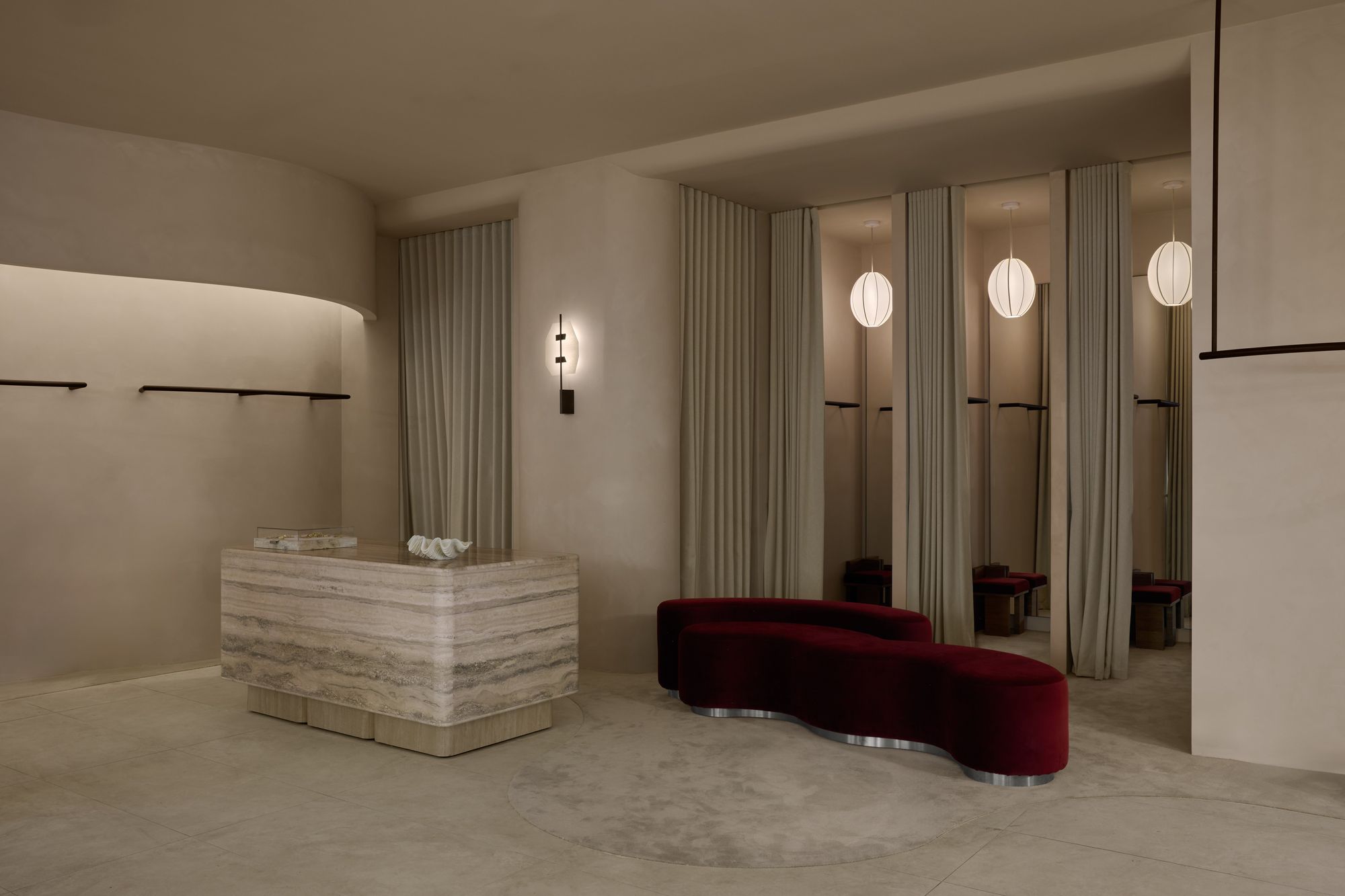 Kivari Sydney Central Plaza, Sydney, NSW — Circular Sea Collection, Ibiza Plaster by Mineral Fox