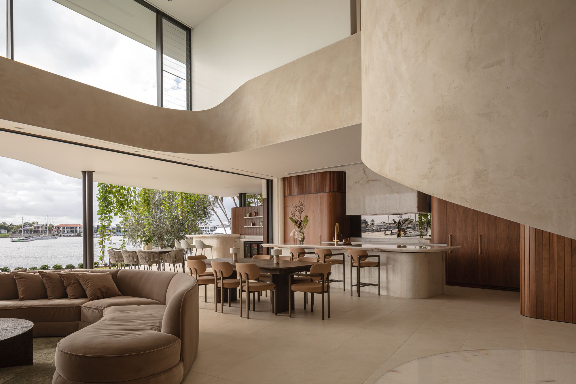 Azura Sunshine Coast, Mooloolaba, QLD — Ibiza Plaster, Microcement by Mineral Fox (detail 2)