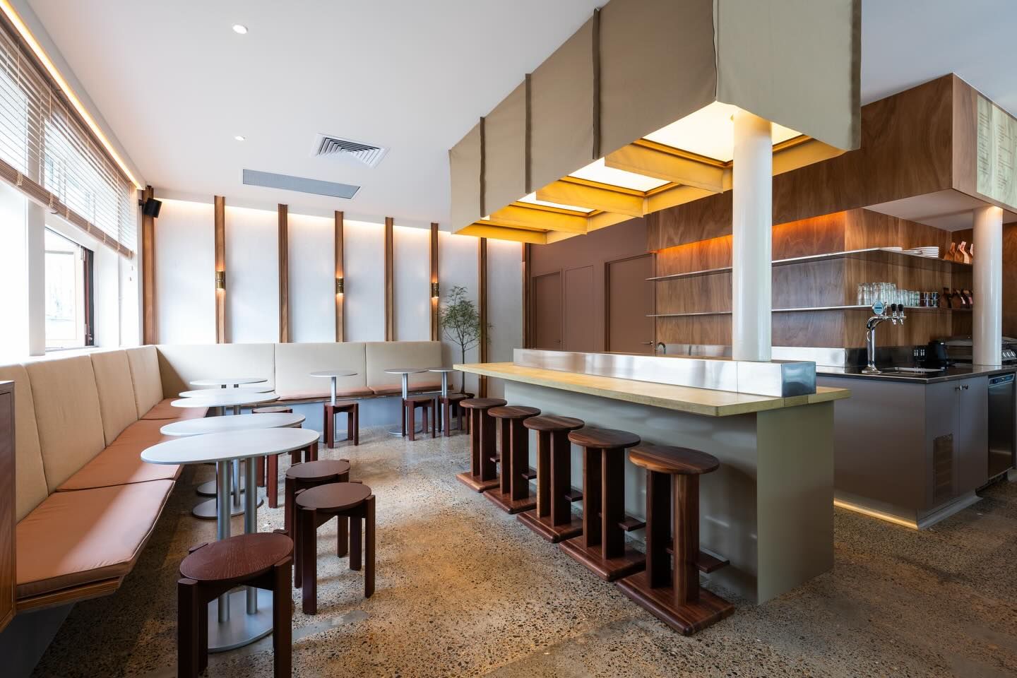 Allpress, Brisbane, QLD — Custom Coffee Husk Render by Mineral Fox